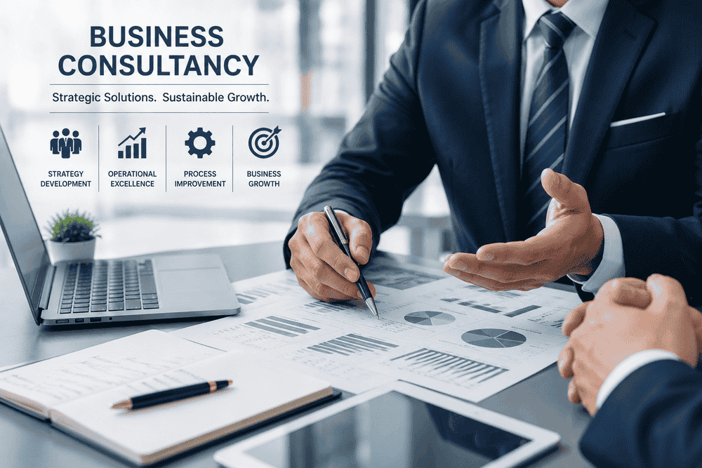 Business Consultancy Services Business consultancy services for organizational growth and operational excellence